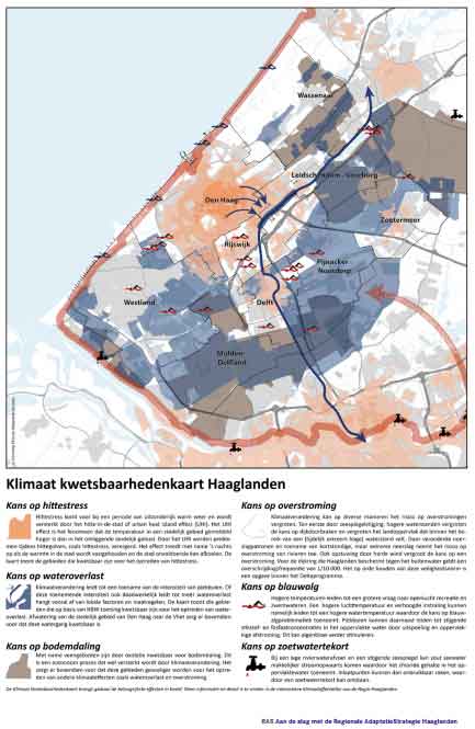 Klimaat-kwetsbaarhedenkaart-Haaglanden